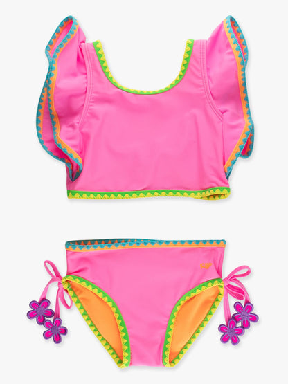 Girls Crochet Bathing Suit