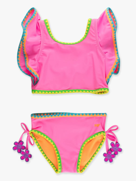 Girls Crochet Bathing Suit
