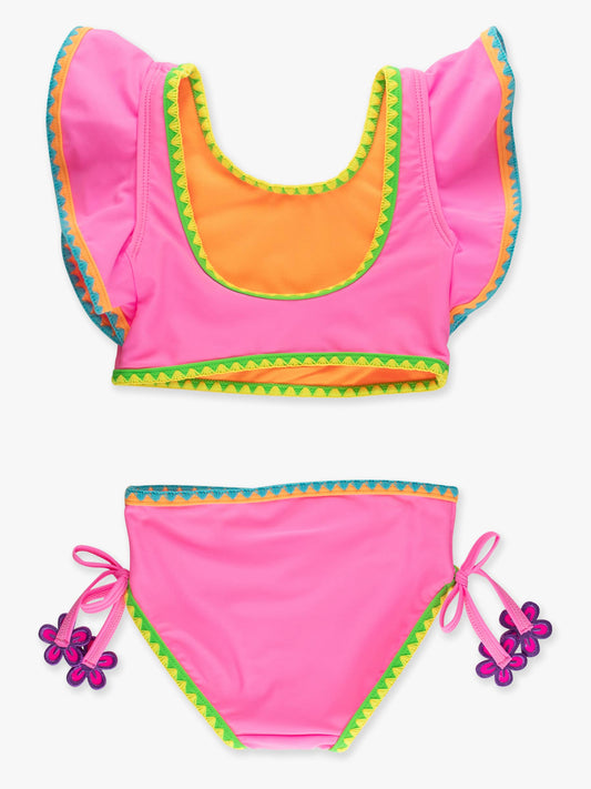Girls Crochet Bathing Suit